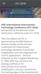 Mobile Screenshot of iitc-conference.org